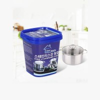 500g Oven Cookware Cleaner Paste Kitchen Washing Pot Household Stainless Steel Cleaning Paste